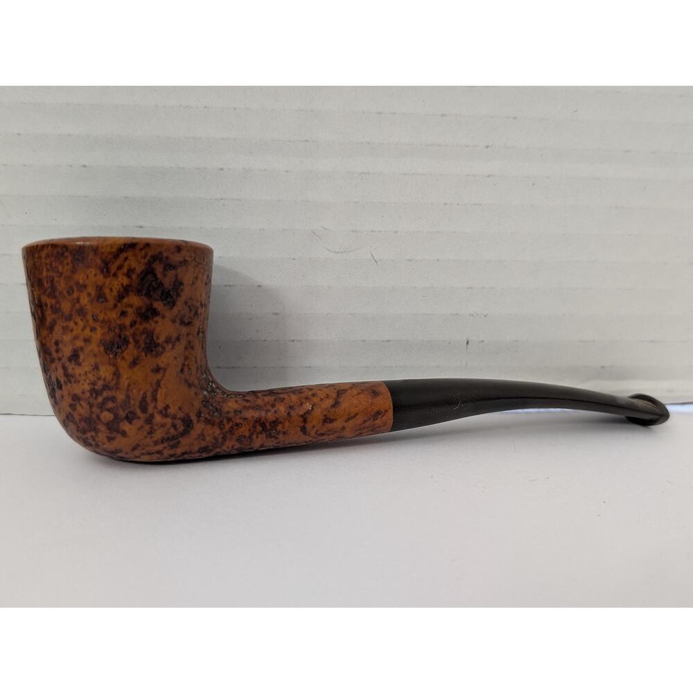 Vintage Barontini Cortina 625 Italy Rusticated Briar Pipe Slim Billiard